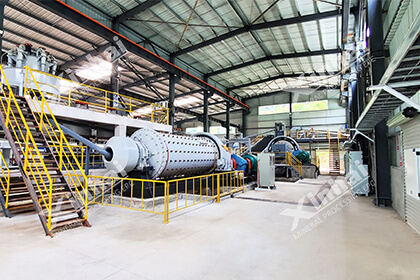 300tpd flourite flotation plant